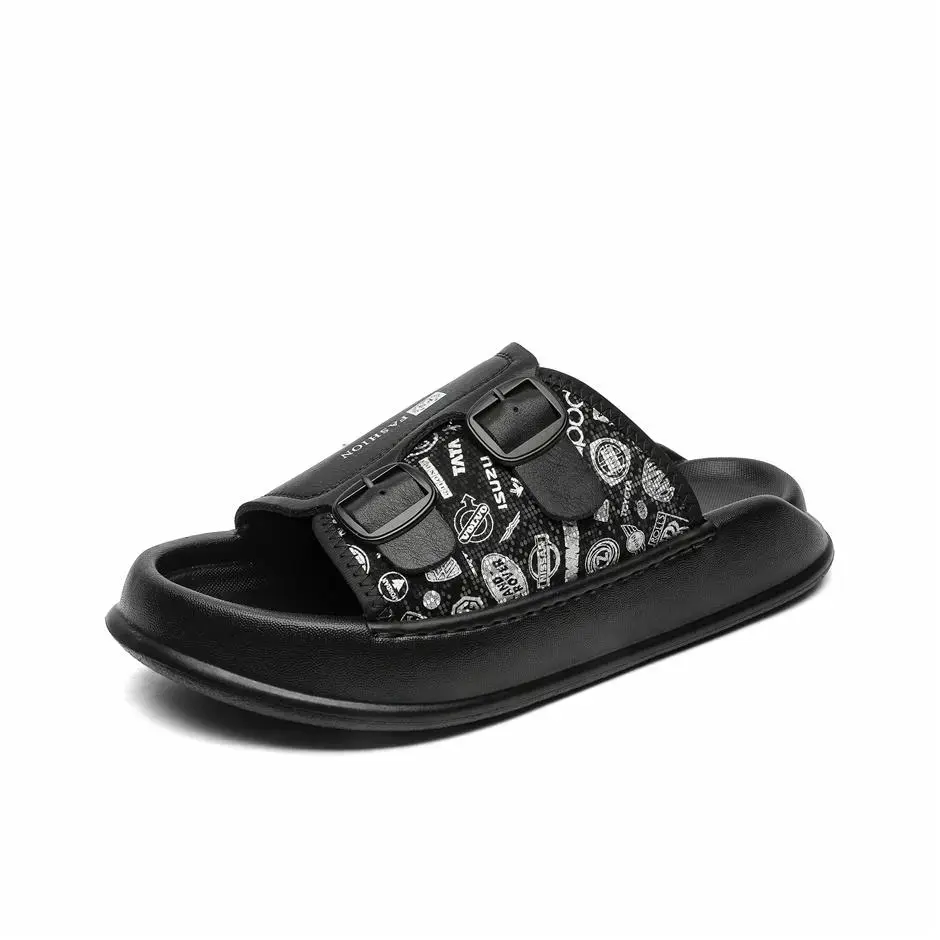 Мужские сандалии-слайдеры с резиновой подошвой, устойчивой к истиранию и амортизацией SOBB, Black
Мужские сандалии-слайдеры с резиновой подошвой, устойчивой к истиранию и амортизацией SOBB, Black