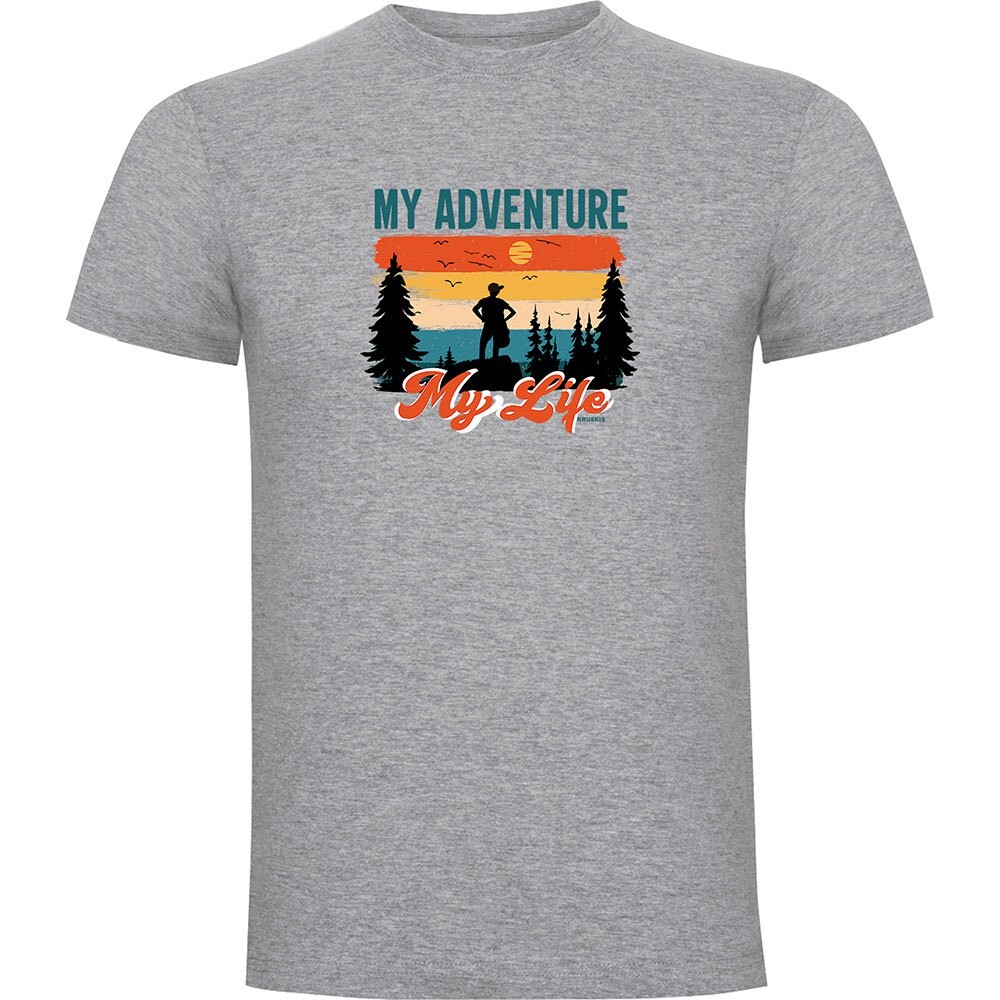 Футболка с коротким рукавом Kruskis My Adventure, серый
Футболка с коротким рукавом Kruskis My Adventure, серый