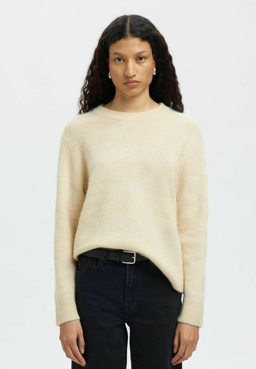 Джемпер Selected Jumper, Snow White/White
Джемпер Selected Jumper, Snow White/White