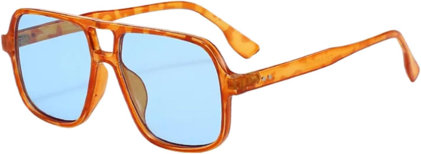 Солнцезащитные очки с защитой от УФ-излучения UV400 | Панк-стиль, увеличенная оправа | Для женщин и мужчин, для занятий спортом на открытом воздухе и вождения DSVIGF, Orange Blue
Солнцезащитные очки с защитой от УФ-излучения UV400 | Панк-стиль, увеличенная оправа | Для женщин и мужчин, для занятий спортом на открытом воздухе и вождения DSVIGF, Orange Blue