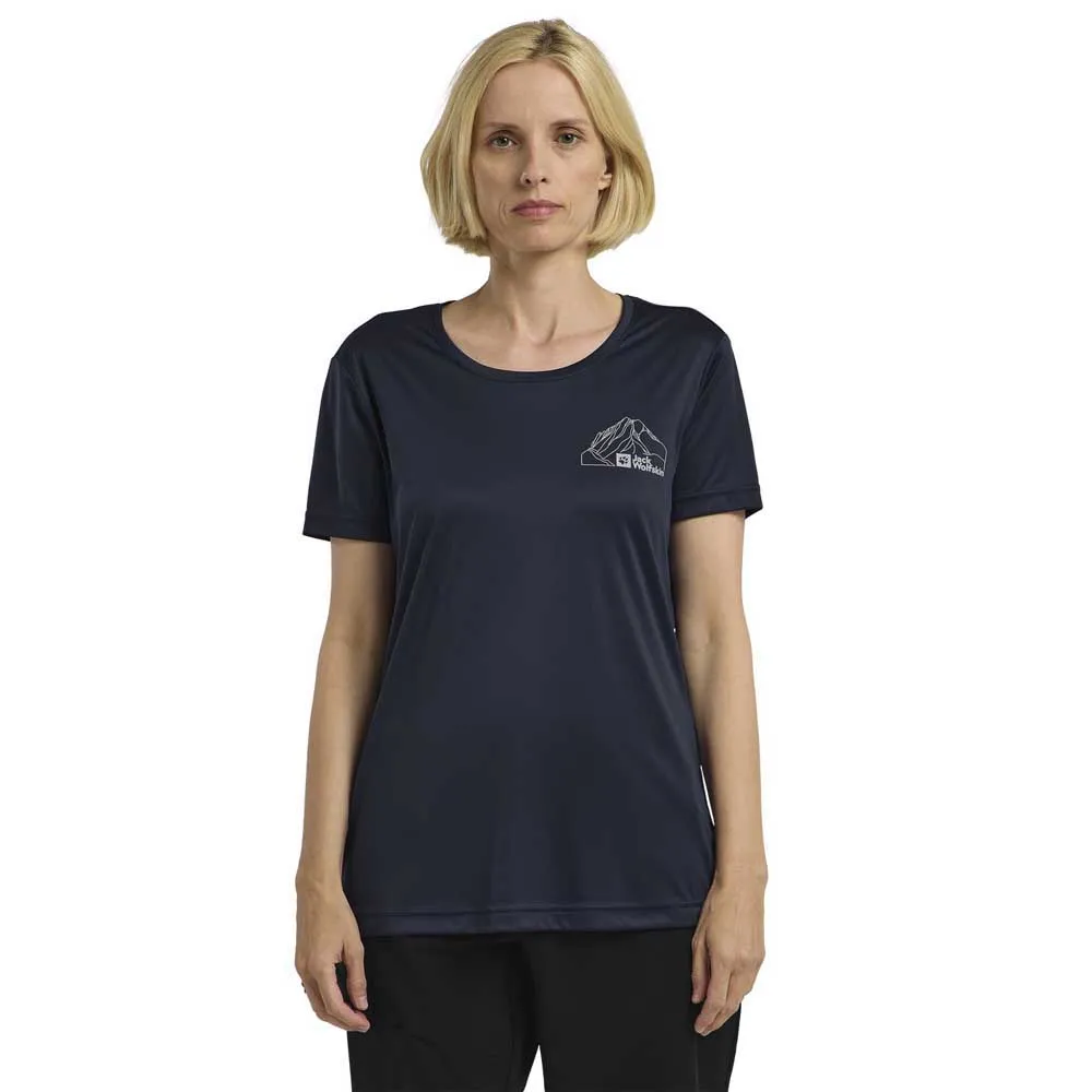 Футболка с коротким рукавом Jack Wolfskin Peak Graphic, синий
Футболка с коротким рукавом Jack Wolfskin Peak Graphic, синий