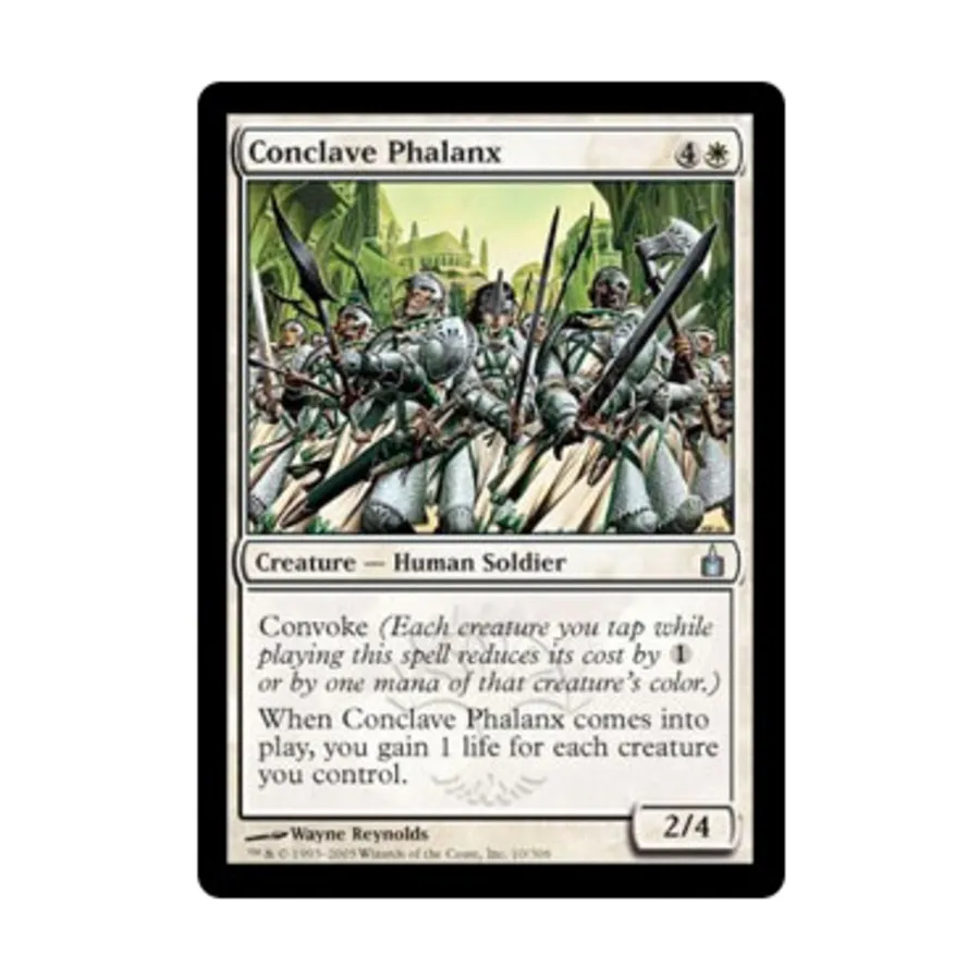 CCG Фаланга Конклава (U), MTG - Ravnica
CCG Фаланга Конклава (U), MTG - Ravnica