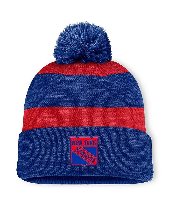 Мужская темно-синяя/красная вязаная шапка New York Rangers Fundamental Red Line с манжетами и помпоном Fanatics
Мужская темно-синяя/красная вязаная шапка New York Rangers Fundamental Red Line с манжетами и помпоном Fanatics