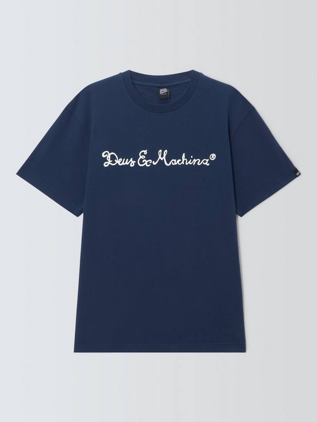 Футболка с коротким рукавом из органического хлопка noodle обычной посадки Deus ex Machina, темно-синий
Футболка с коротким рукавом из органического хлопка noodle обычной посадки Deus ex Machina, темно-синий
