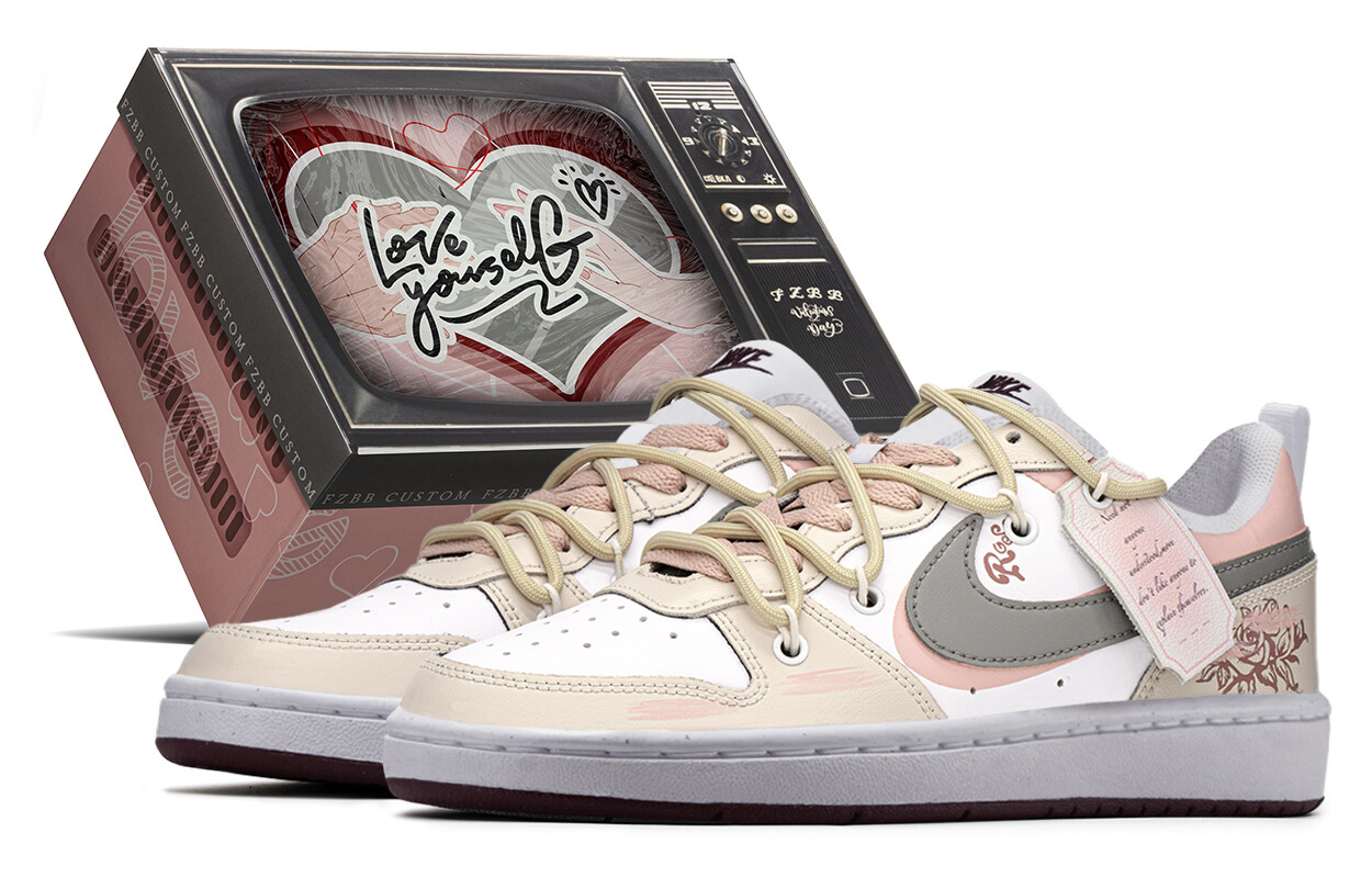 Обувь для скейтбординга Court Borough для детей, начальная школа Nike, серый/розовый
Обувь для скейтбординга Court Borough для детей, начальная школа Nike, серый/розовый