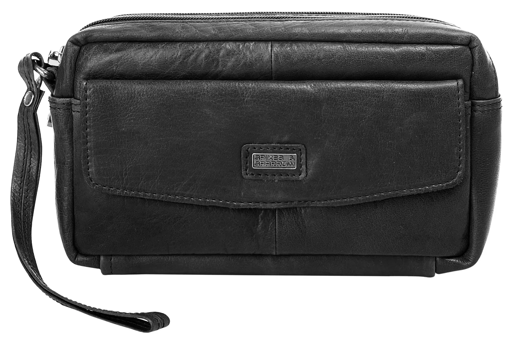 Сумка на руку Spikes & Sparrow, натуральная кожа, черный
Сумка на руку Spikes & Sparrow, натуральная кожа, черный