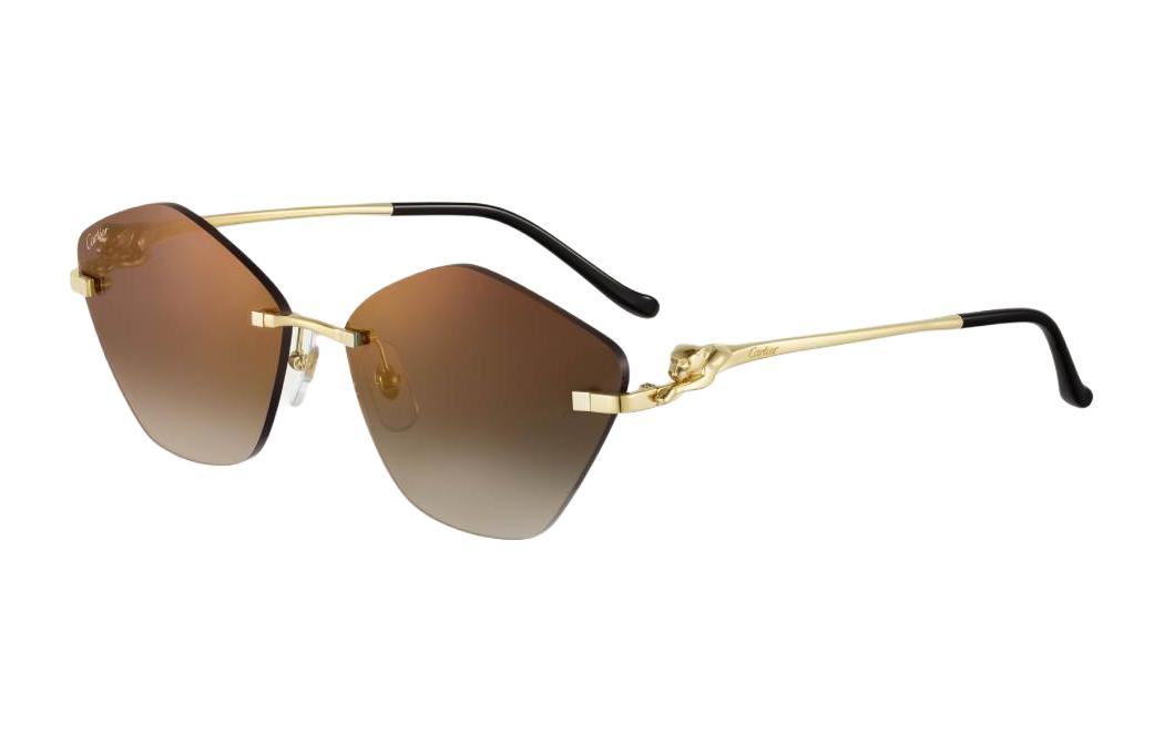 Картье металлические солнцезащитные очки асимметричной формы унисекс Gold
Картье металлические солнцезащитные очки асимметричной формы унисекс Gold