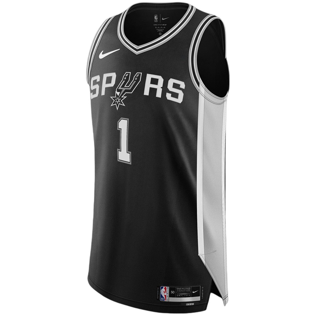 Nike Баскетбольная майка San Antonio Spurs Victor Wembanyama мужская black
Nike Баскетбольная майка San Antonio Spurs Victor Wembanyama мужская black