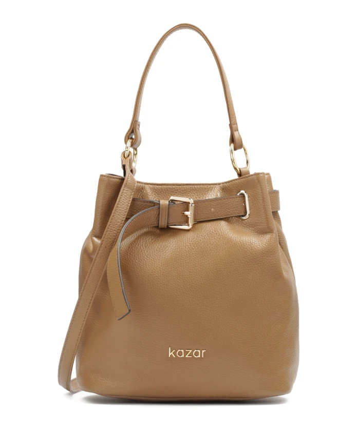 Сумочка с декоративным ремешком Kazar, коричневый
Сумочка с декоративным ремешком Kazar, коричневый