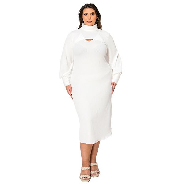 Комплект из свитера и платья Aster Plus size L I V D, Ivory
Комплект из свитера и платья Aster Plus size L I V D, Ivory