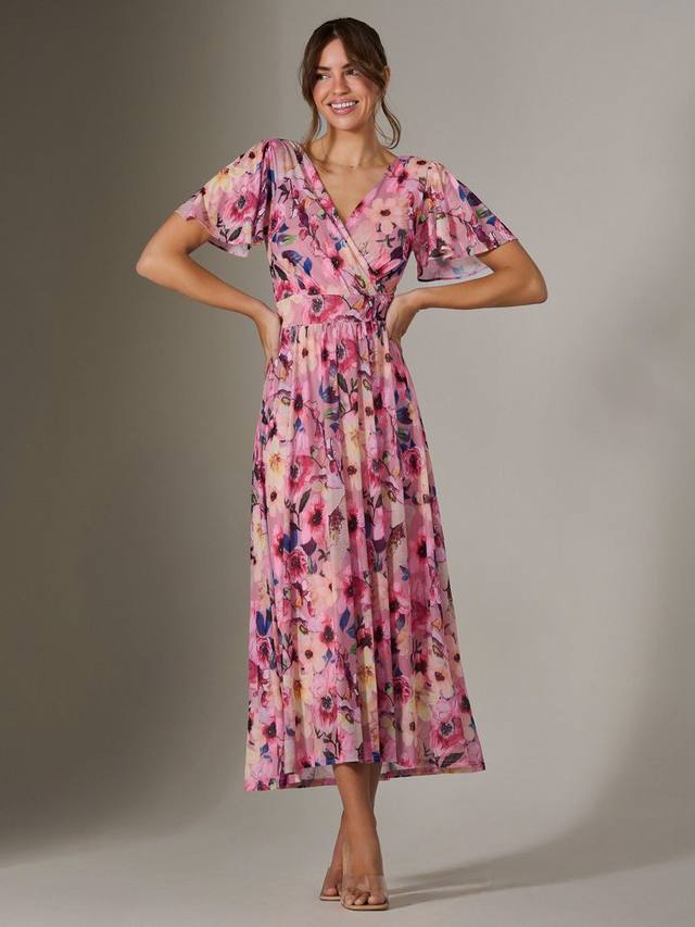 Сетчатое макси-платье с рукавами evelyn angel Jolie Moi, розовый/разноцветный
Сетчатое макси-платье с рукавами evelyn angel Jolie Moi, розовый/разноцветный