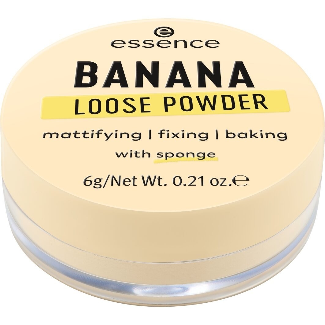 Пудра для лица banana loose Essence, вес 6 гр.
Пудра для лица banana loose Essence, вес 6 гр.