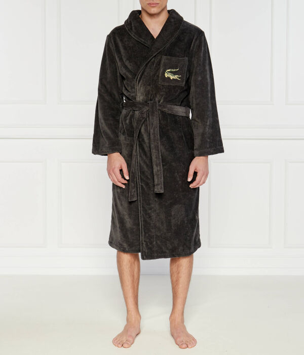 Халат Lacoste Home Regular Fit, черный
Халат Lacoste Home Regular Fit, черный