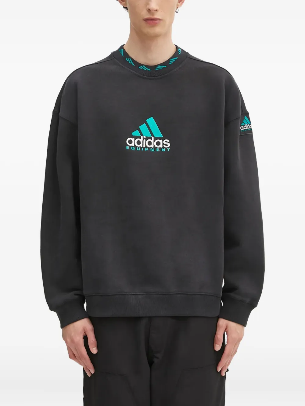 Толстовка EQT с вышитым логотипом adidas, черный
Толстовка EQT с вышитым логотипом adidas, черный