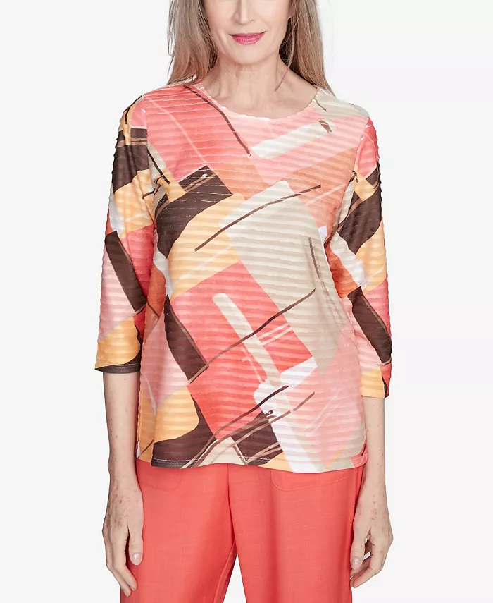 Цветной пэчворк-топ Petite Catalina Island Alfred Dunner, оранжевый
Цветной пэчворк-топ Petite Catalina Island Alfred Dunner, оранжевый