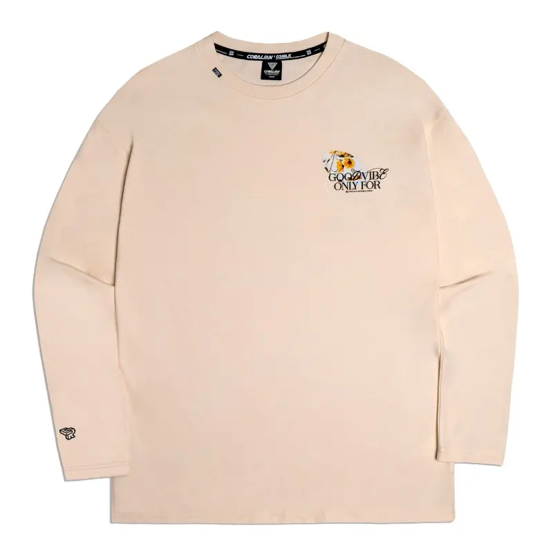 Футболка унисекс экрю CORALIAN 
Футболка унисекс экрю CORALIAN