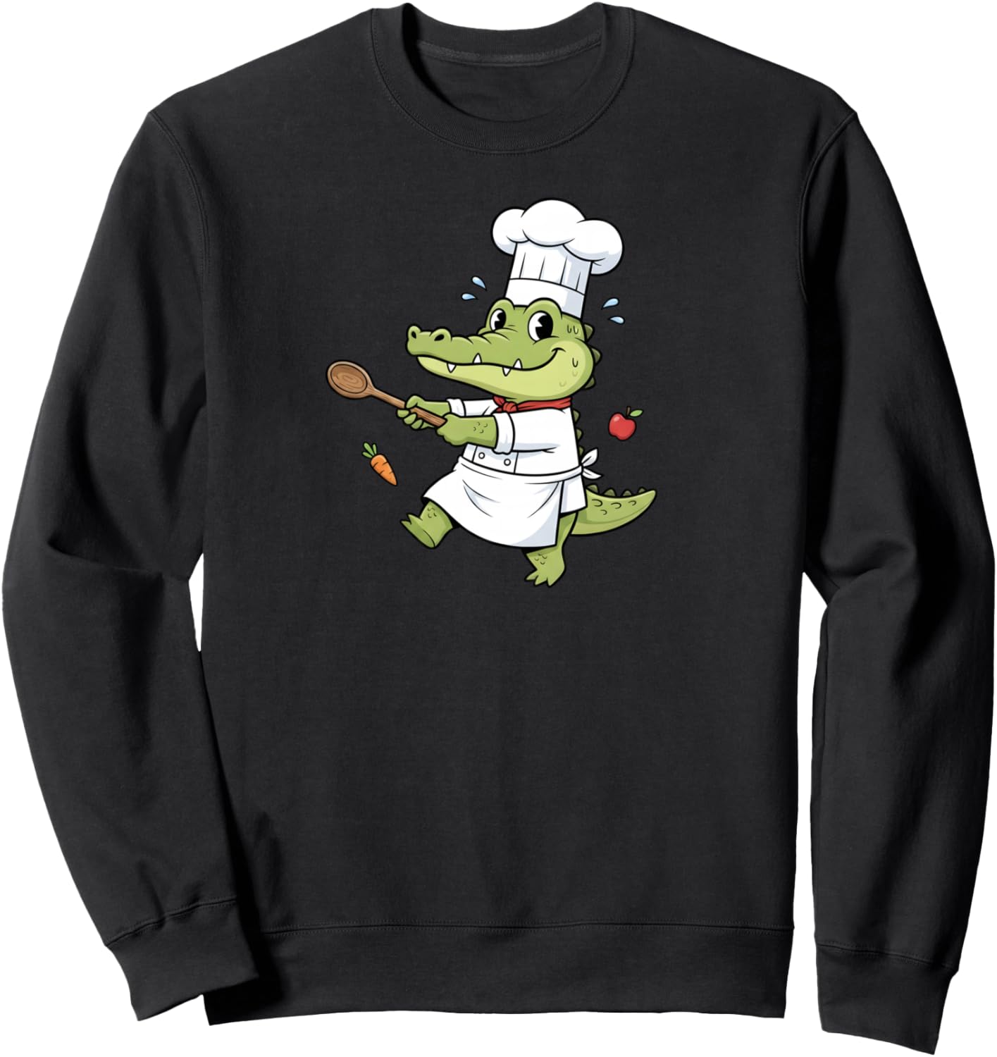 Забавная толстовка с изображением крокодила-повара в поварском колпаке Classic Cartoon Cookware Art, черный
Забавная толстовка с изображением крокодила-повара в поварском колпаке Classic Cartoon Cookware Art, черный