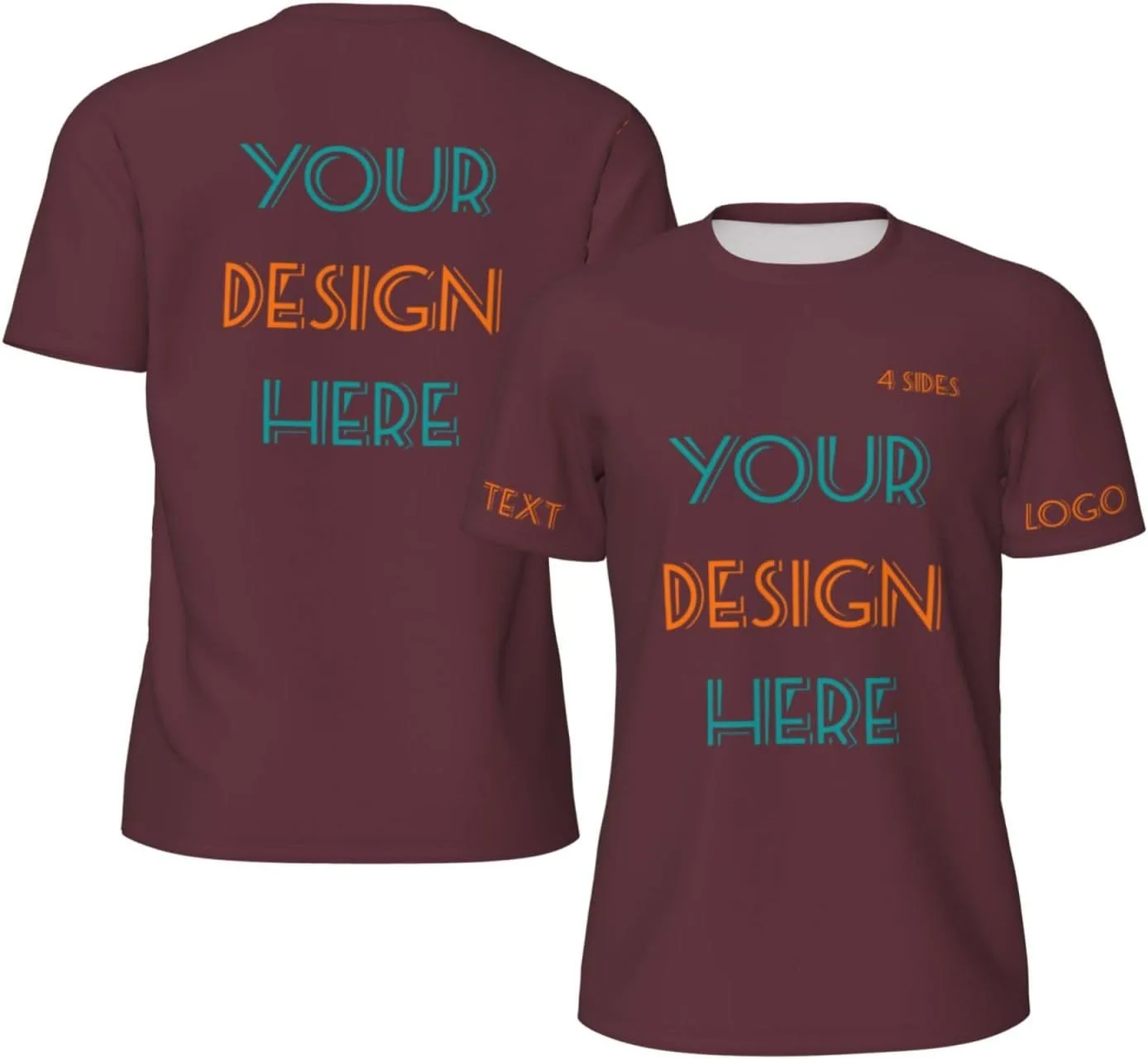 Футболка Custom с принтом на 4 сторонах
Футболка Custom с принтом на 4 сторонах