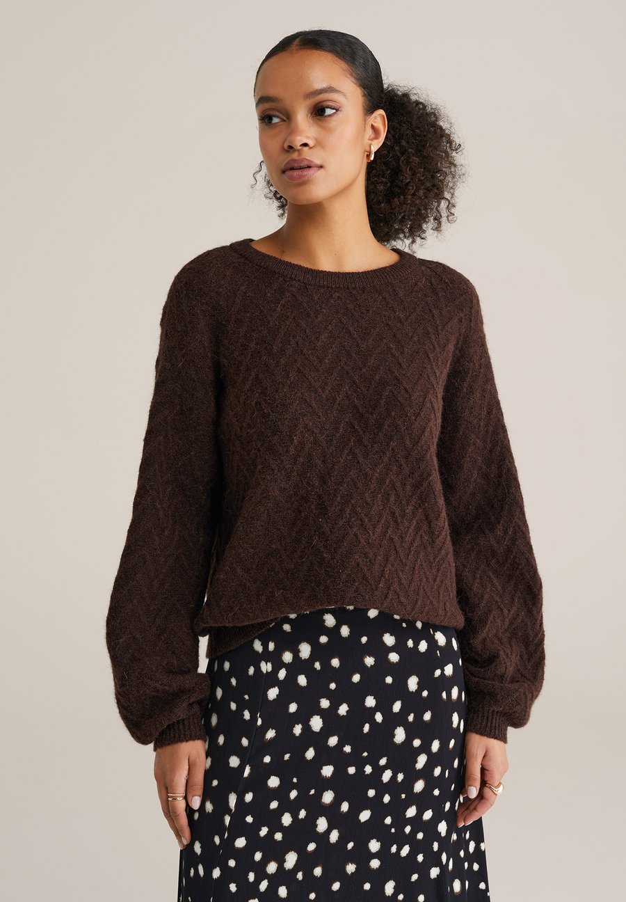 Джемпер WE Fashion Jumper, Dark Brown
Джемпер WE Fashion Jumper, Dark Brown