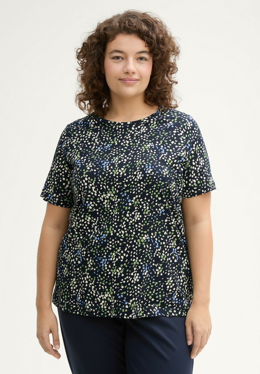 Футболка TOM TAILOR PLUS SIZE, Multicolor Navy Dot Structure/Dark Blue, Синий, Футболка TOM TAILOR PLUS SIZE, Multicolor Navy Dot Structure/Dark Blue
Футболка TOM TAILOR PLUS SIZE, Multicolor Navy Dot Structure/Dark Blue, Синий, Футболка TOM TAILOR PLUS SIZE, Multicolor Navy Dot Structure/Dark Blue