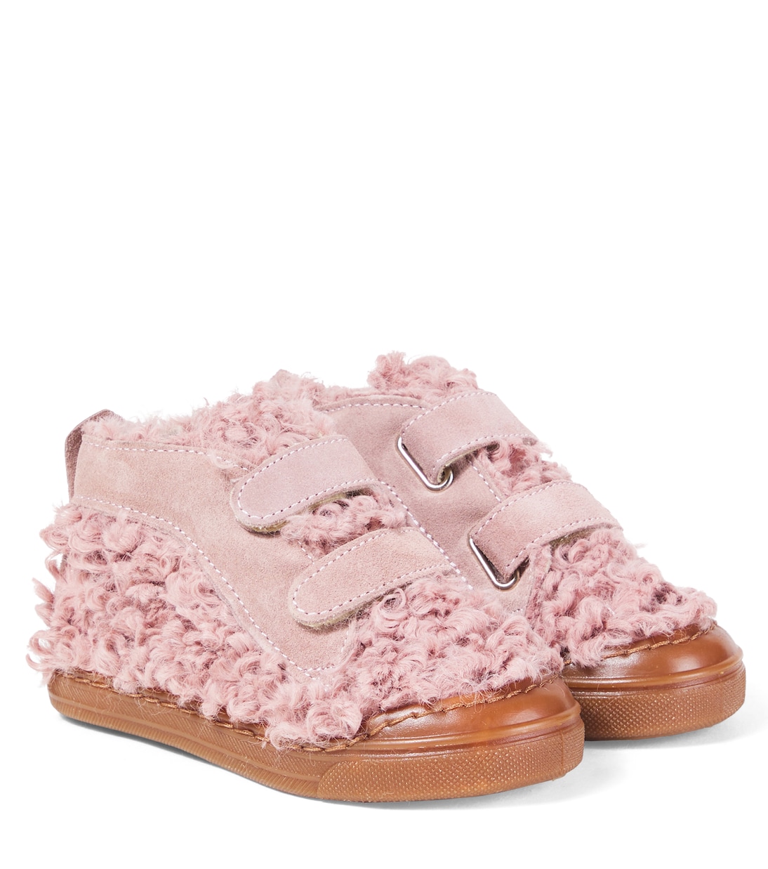Искусственная овчина и замшевые кроссовки PèPè, Rosa
Искусственная овчина и замшевые кроссовки PèPè, Rosa