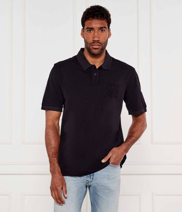 Рубашка поло Regular fit Hugo, черный
Рубашка поло Regular fit Hugo, черный