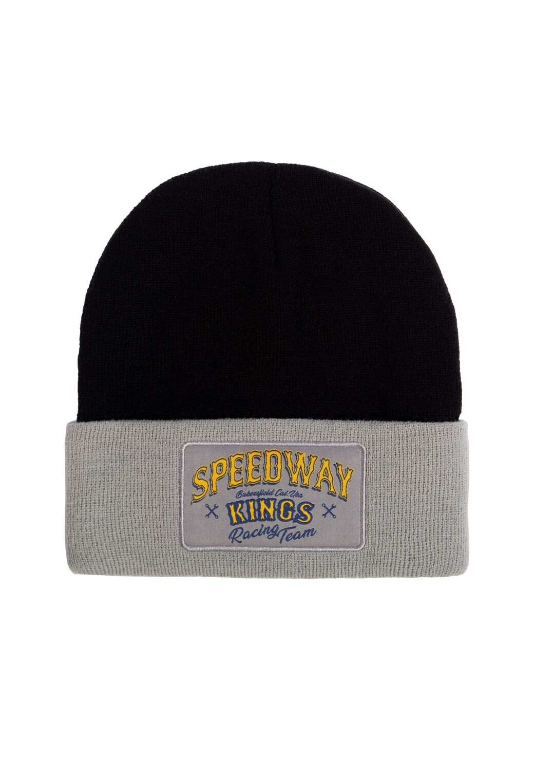 Вязаная шапка с контрастной манжетой Speedway Kings KING KEROSIN, цвет Navy One Size 
Вязаная шапка с контрастной манжетой Speedway Kings KING KEROSIN, цвет Navy One Size