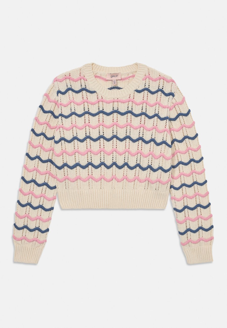 Джемпер ONLY GIRLS KOGSTIA LIFE O NECK STRIPE, Tofu/Sea Pink/Vintage Indigo/Off-White
Джемпер ONLY GIRLS KOGSTIA LIFE O NECK STRIPE, Tofu/Sea Pink/Vintage Indigo/Off-White