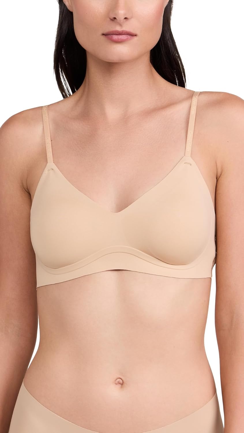 Calvin Klein Womens Invisibles Gel Wire Lightly Lined Bralette, Bare
Calvin Klein Womens Invisibles Gel Wire Lightly Lined Bralette, Bare