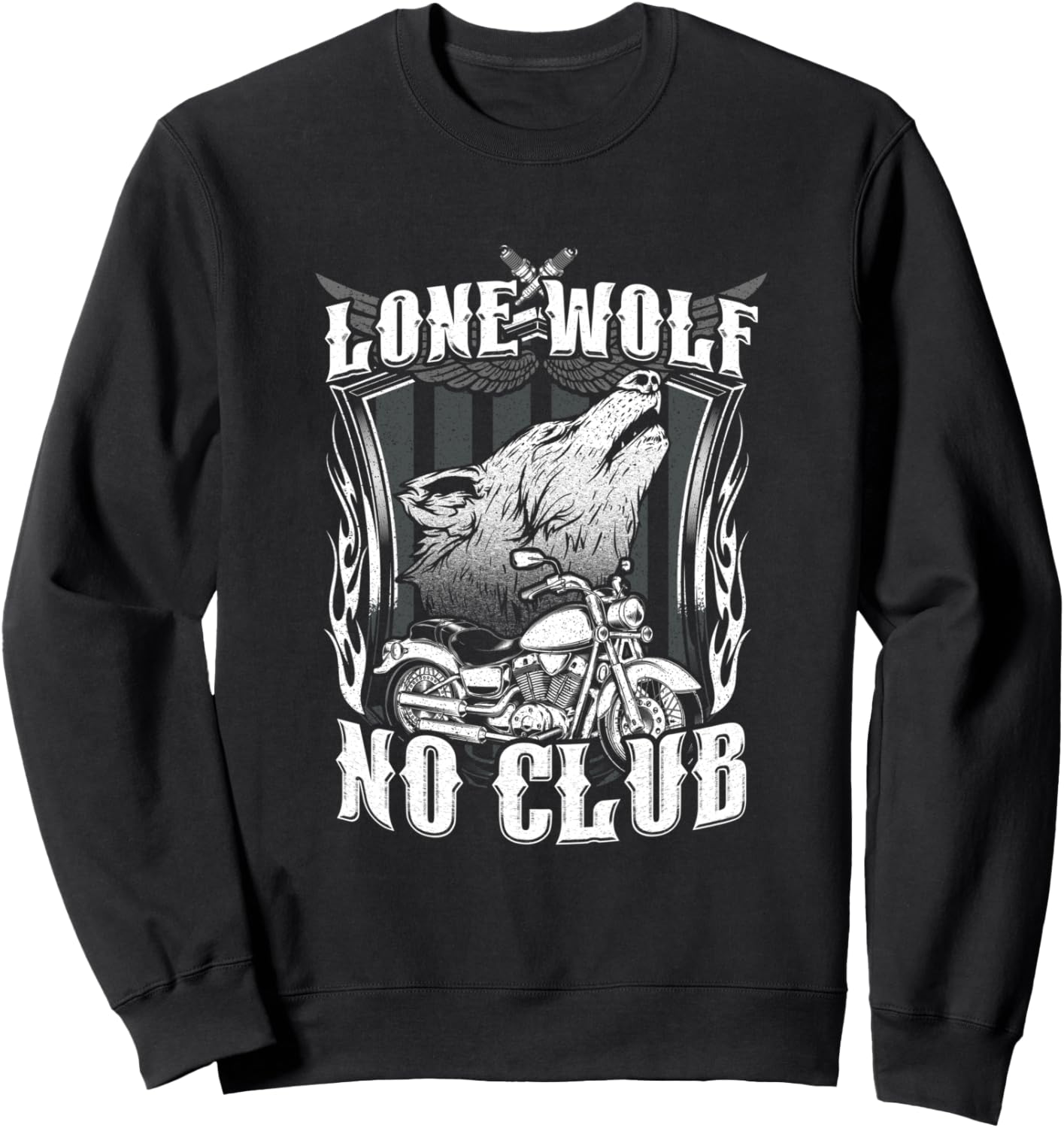 Толстовка с изображением волка и символикой байкерского клуба Lone Wolf Snow Club, черная Motorcycle Gifts For Bikers Nyc, Черный, Толстовка с изображением волка и символикой байкерского клуба Lone Wolf Snow Club, черная Motorcycle Gifts For Bikers Nyc
Толстовка с изображением волка и символикой байкерского клуба Lone Wolf Snow Club, черная Motorcycle Gifts For Bikers Nyc, Черный, Толстовка с изображением волка и символикой байкерского клуба Lone Wolf Snow Club, черная Motorcycle Gifts For Bikers Nyc