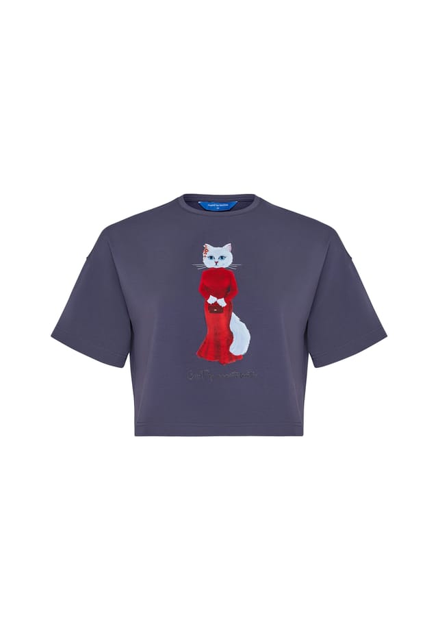 Рубашка кот в красном Cat By Manii'Ta Lacitta, серый
Рубашка кот в красном Cat By Manii'Ta Lacitta, серый