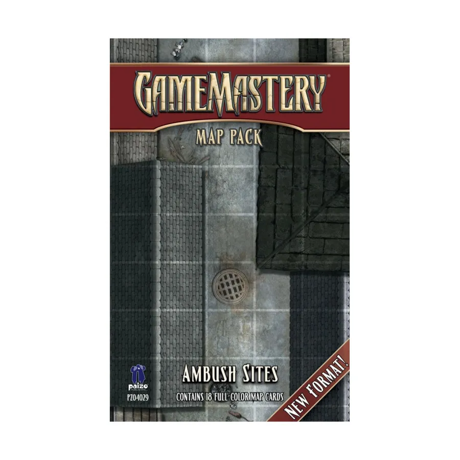 Пакет карт — места засад, GameMastery & Pathfinder - Map Packs - Countryside & Wilderness Locales
Пакет карт — места засад, GameMastery & Pathfinder - Map Packs - Countryside & Wilderness Locales