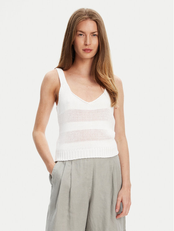 Топ relaxed fit 1898DH018 United Colors Of Benetton, белый
Топ relaxed fit 1898DH018 United Colors Of Benetton, белый