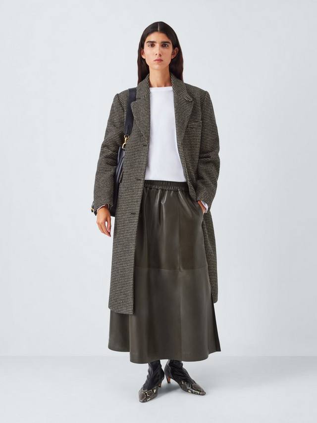 Однобортное пальто в клетку из шерстяной смеси John Lewis, Black/Multi
Однобортное пальто в клетку из шерстяной смеси John Lewis, Black/Multi