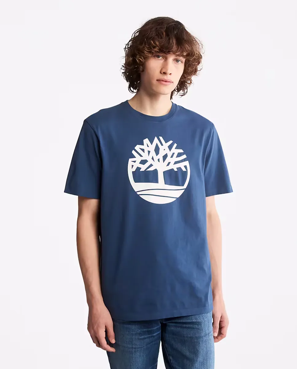Мужская футболка с логотипом в виде дерева, прямого кроя и короткими рукавами Timberland, индиго
Мужская футболка с логотипом в виде дерева, прямого кроя и короткими рукавами Timberland, индиго