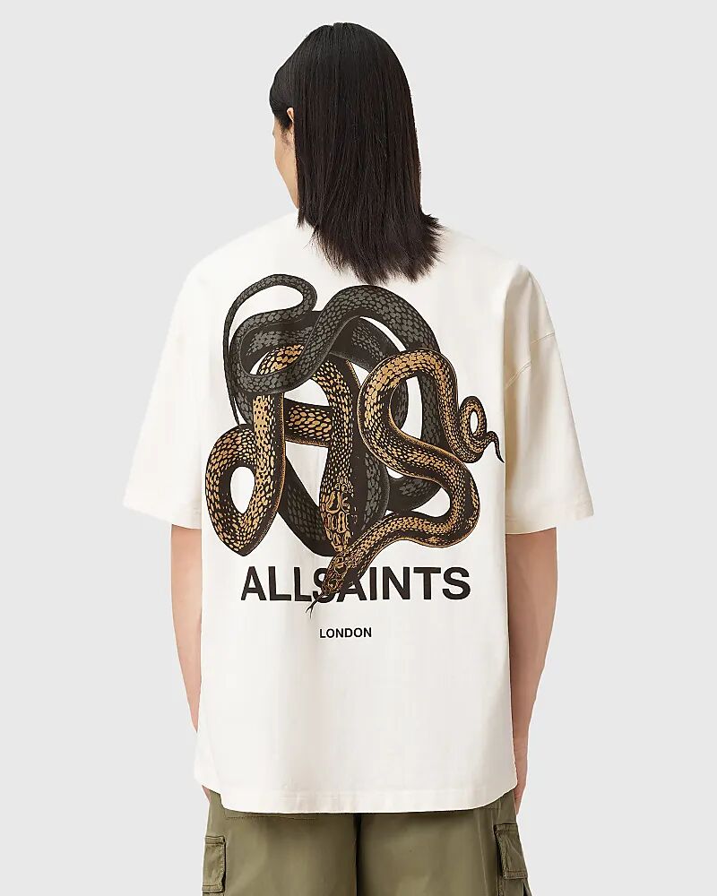 Футболка AllSaints с сетчатым рисунком на спине песочного цвета
Футболка AllSaints с сетчатым рисунком на спине песочного цвета