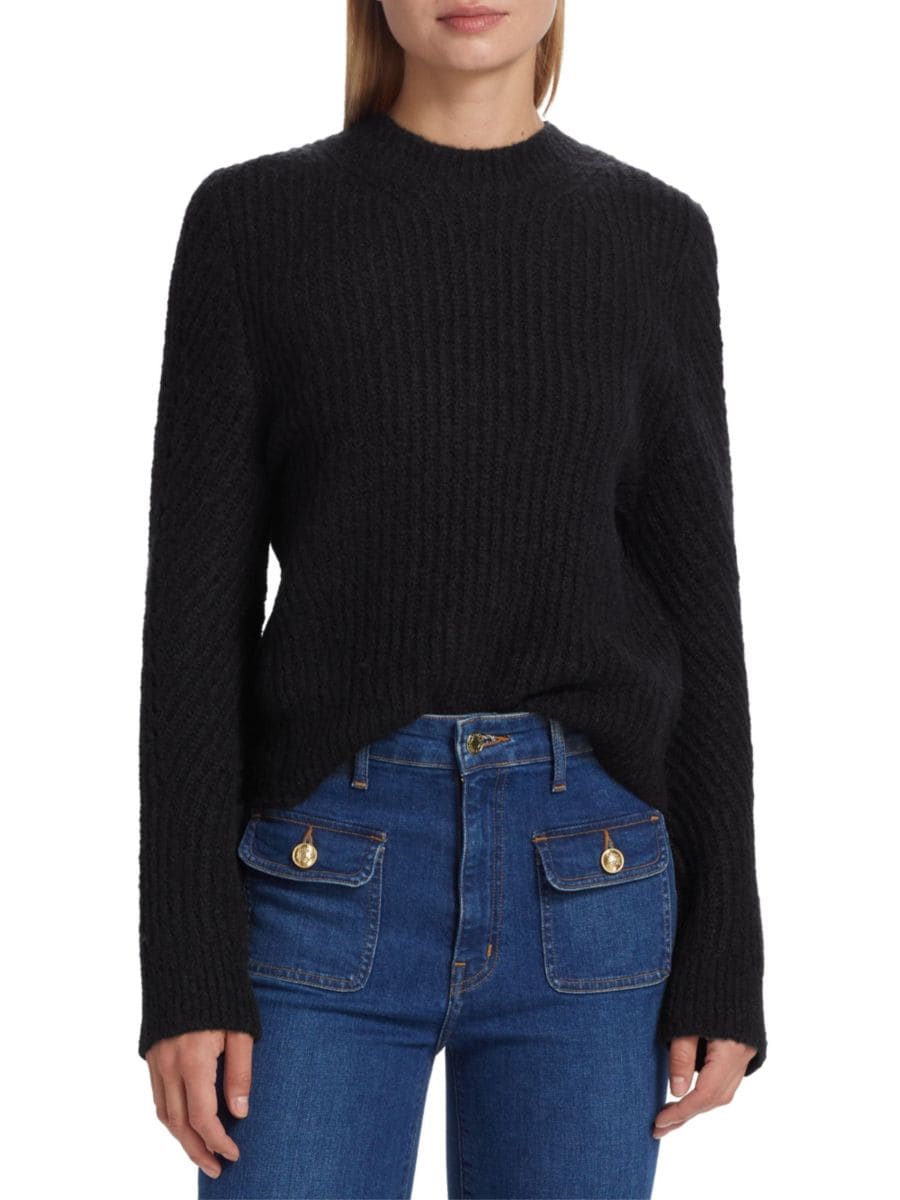 Свитер Райан из смеси альпаки и шерсти Derek Lam 10 Crosby, черный
Свитер Райан из смеси альпаки и шерсти Derek Lam 10 Crosby, черный