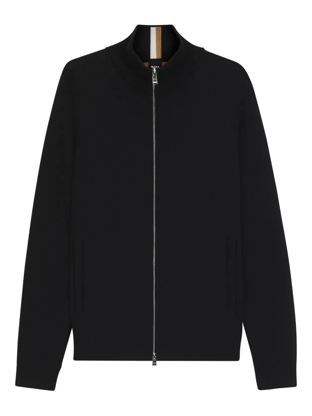 Кардиган на молнии BOSS, черный
Кардиган на молнии BOSS, черный