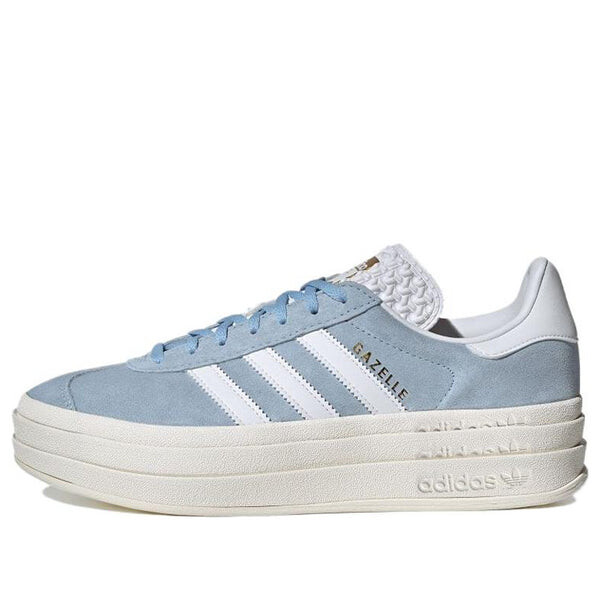 Кроссовки (WMNS) adidas originals Gazelle Bold 'Clear Sky', цвет clear sky / cloud white / gold metallic
Кроссовки (WMNS) adidas originals Gazelle Bold 'Clear Sky', цвет clear sky / cloud white / gold metallic