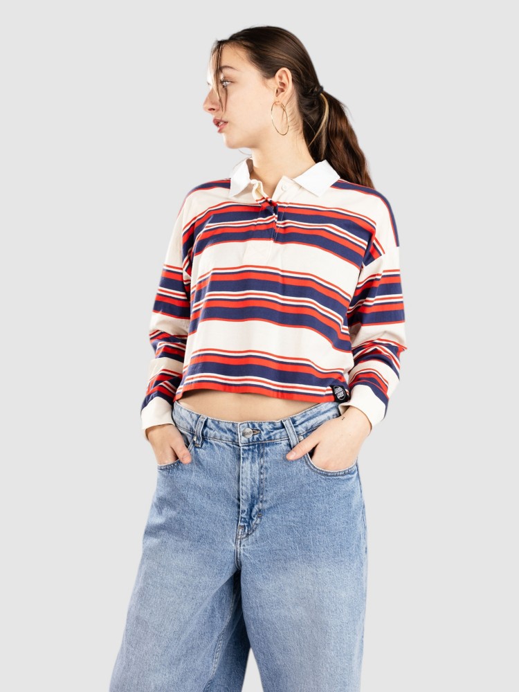 Лонгслив Santa Cruz Monterey Crop Longsleeve Polo, off white stripe
Лонгслив Santa Cruz Monterey Crop Longsleeve Polo, off white stripe