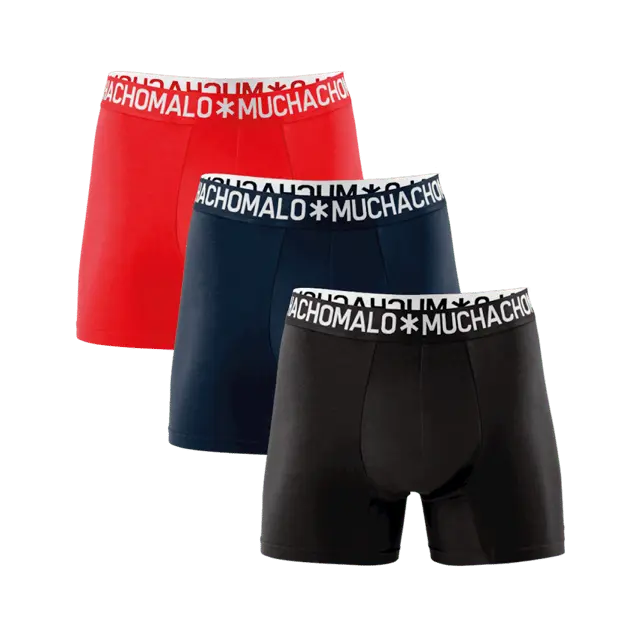 — мужские боксеры в упаковке 3 шт Muchachomalo, черный
— мужские боксеры в упаковке 3 шт Muchachomalo, черный
