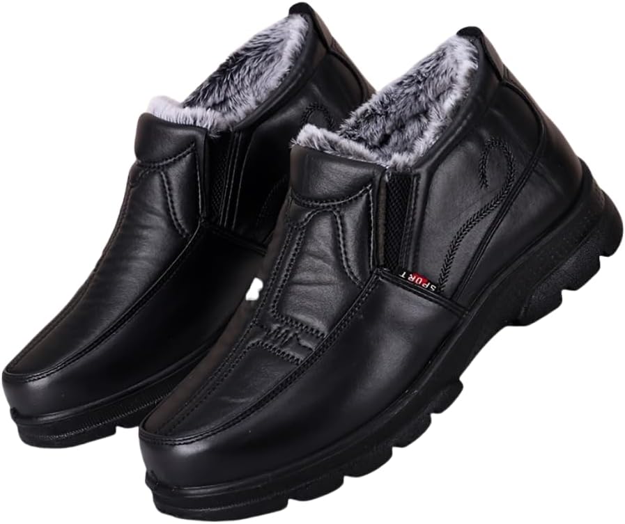 Мужские зимние походные ботинки Hhhchpm с противоскользящей подошвой - высокие ботинки на липучке с мягкой подкладкой, черные, для активного отдыха на улице, походов, повседневной носки
Мужские зимние походные ботинки Hhhchpm с противоскользящей подошвой - высокие ботинки на липучке с мягкой подкладкой, черные, для активного отдыха на улице, походов, повседневной носки