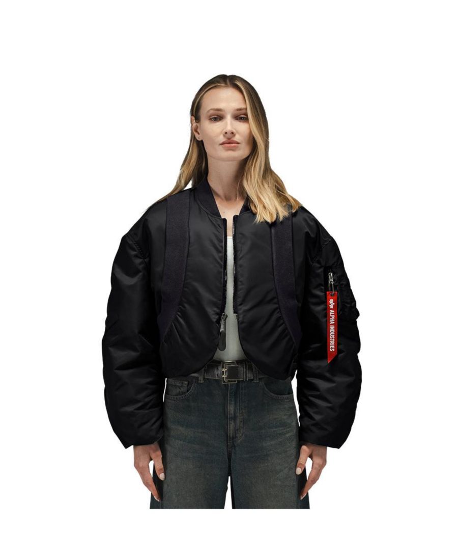 Женская трикотажная куртка-бомбер Ma-1, размер W Alpha Industries, Black
Женская трикотажная куртка-бомбер Ma-1, размер W Alpha Industries, Black