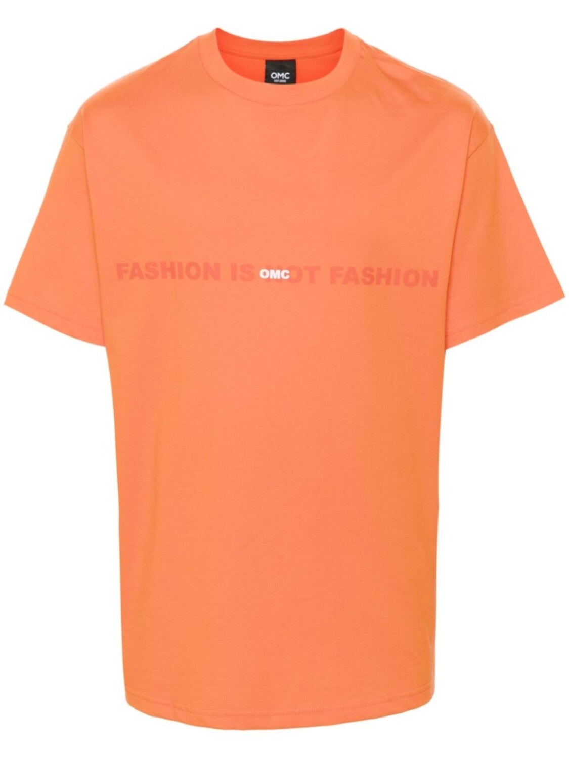 Футболка с логотипом Omc, оранжевый
Футболка с логотипом Omc, оранжевый