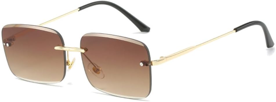 Ретро-солнцезащитные очки без оправы для женщин, солнцезащитные очки с градиентным переходом цвета, модные солнцезащитные очки с металлическими линзами TVTBBVV, Tf2621-c3
Ретро-солнцезащитные очки без оправы для женщин, солнцезащитные очки с градиентным переходом цвета, модные солнцезащитные очки с металлическими линзами TVTBBVV, Tf2621-c3