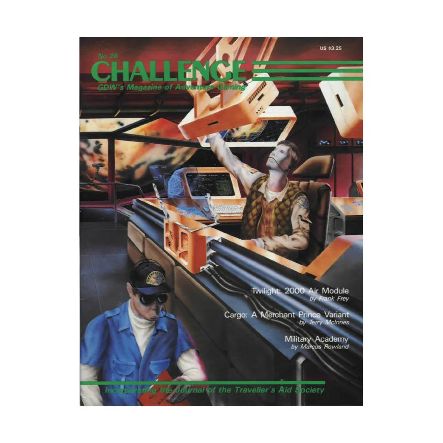 Журнал #26 "Cargo - A Merchant Prince Variant, Twilight - 2000 Air Module", Challenge Magazine
Журнал #26 "Cargo - A Merchant Prince Variant, Twilight - 2000 Air Module", Challenge Magazine