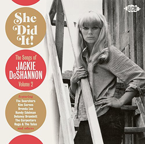 CD диск Deshannon, Jackie: She Did It! the Songs of Jackie Deshannon 2
CD диск Deshannon, Jackie: She Did It! the Songs of Jackie Deshannon 2