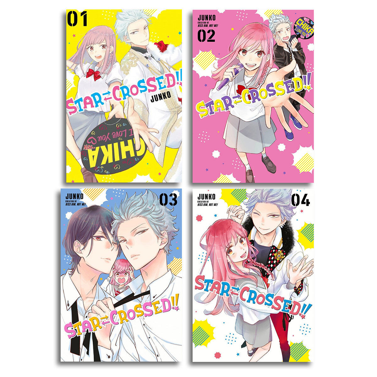 Манга Star-Crossed!! Manga (1-4) Bundle
Манга Star-Crossed!! Manga (1-4) Bundle