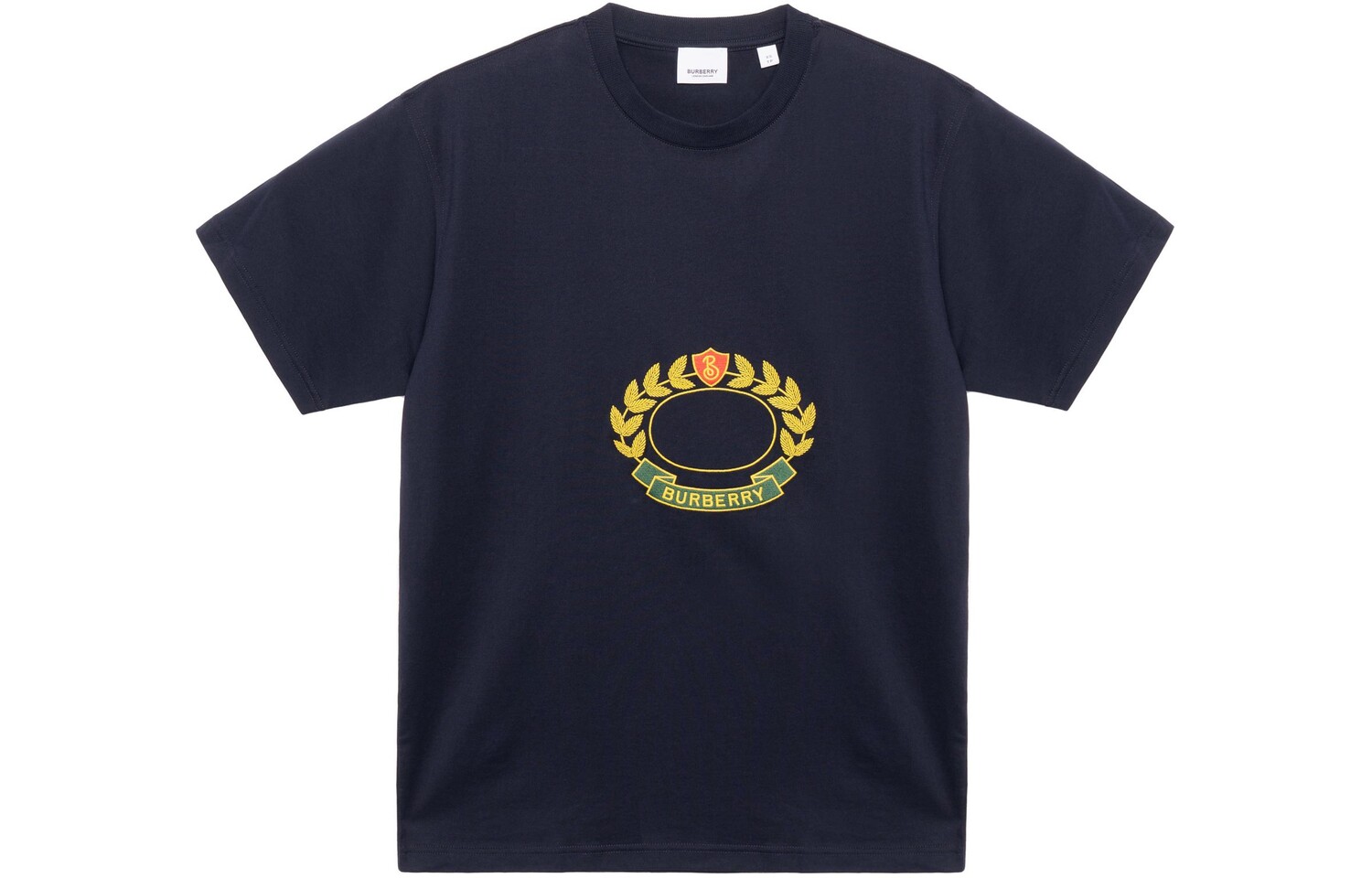 Burberry Oak Leaf Crest Хлопковая футболка оверсайз Темно-угольно-синий, цвет Blue
Burberry Oak Leaf Crest Хлопковая футболка оверсайз Темно-угольно-синий, цвет Blue