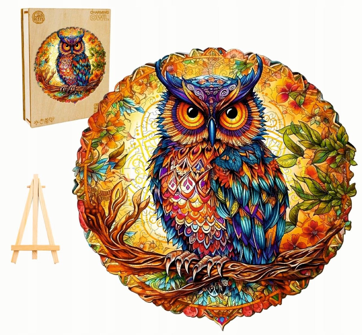 Большой Деревянный Пазл 300 Деталей Очаровательная Сова В Деревянной Коробке Pasjo24
Большой Деревянный Пазл 300 Деталей Очаровательная Сова В Деревянной Коробке Pasjo24